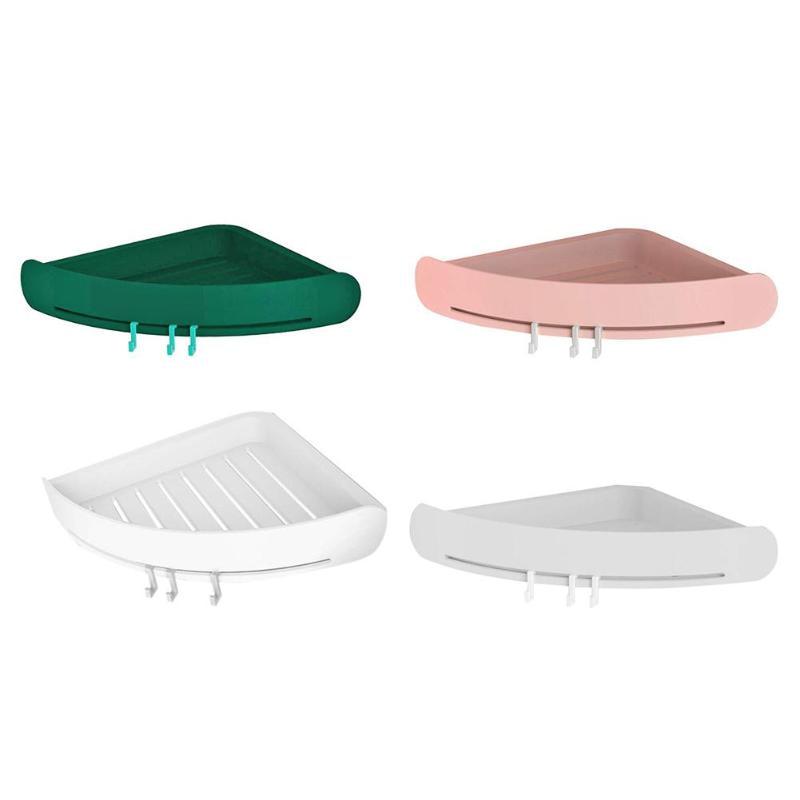 Dreieckiges Regal, Kosmetik-Aufbewahrungsorganisator, Wandhalter, Badezimmer-Regal, Regale, Eck-Badezimmer-Regal, Dusche, Shampoo, Seife