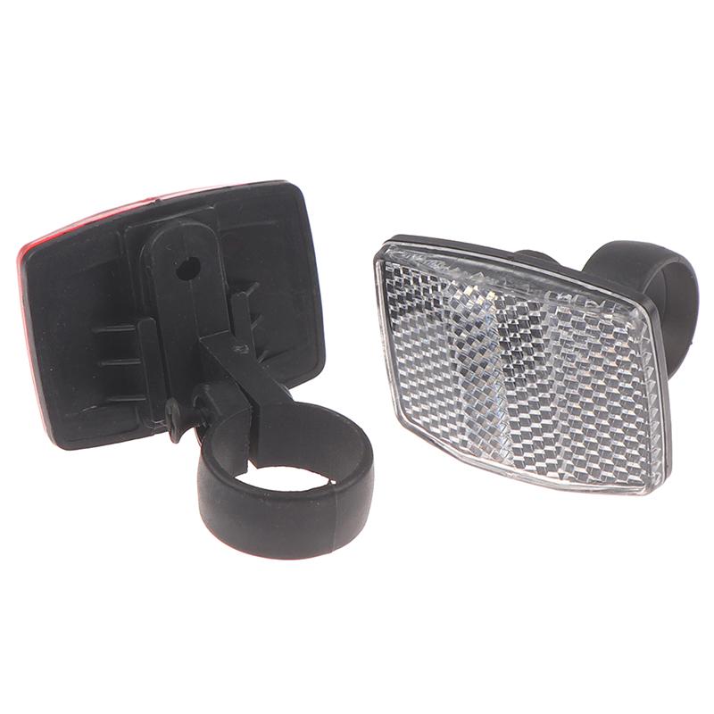 1Pcs Bicycle reflector High Quality Bicycle Bike Handlebar Reflector Reflective Front Rear Warning Light Safety Lens