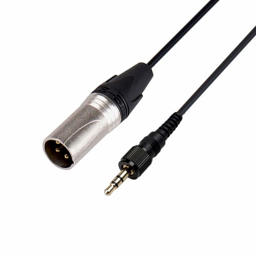 Canfon Locking 3.5mm TRS Male to XLR Male Wireless Receiver Output Microphone Balanced Audio Cable Compatible with Sony UWP V1/D11/D21 and Phones, Act