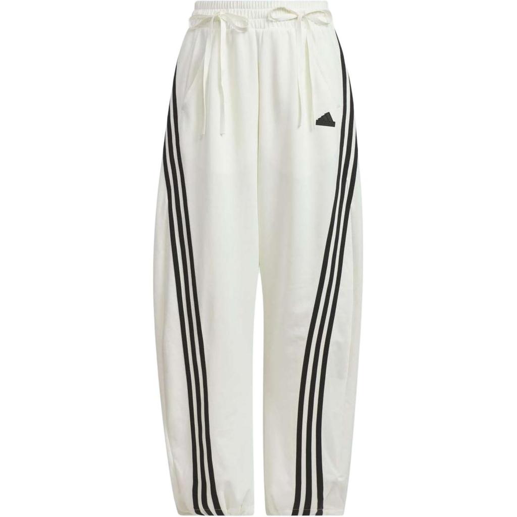 Adidas Dance Interlock Joggers Quick-Drying Loose Sports Casual Pants Women Joggers Han-Jade-White JV9899