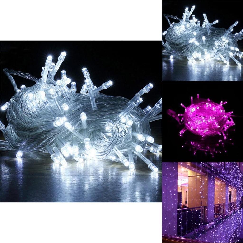 Dazzling 10m 100leds Multi-color Fairy String Lights Ideal For Weddings And Holiday Celebrations