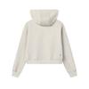 Fila Heritage FW25 Unifarbener Lockerer Pullover Hoodie Langarm Sweatshirt Damen sweatshirt F11W618218F-LK