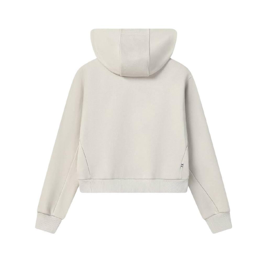 Fila Heritage FW25 Unifarbener Lockerer Pullover Hoodie Langarm Sweatshirt Damen sweatshirt F11W618218F-LK