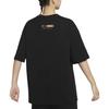 Nike T-shirt Casual Larga Sportiva con Maniche Dritti e Spalle Cadenti Top da Donna Nero DX6291-010