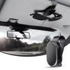 Stylish Car Visor Clip Eyeglasses Hanger Multi-functional Sunglass Organizer  For Truck Vehicle
