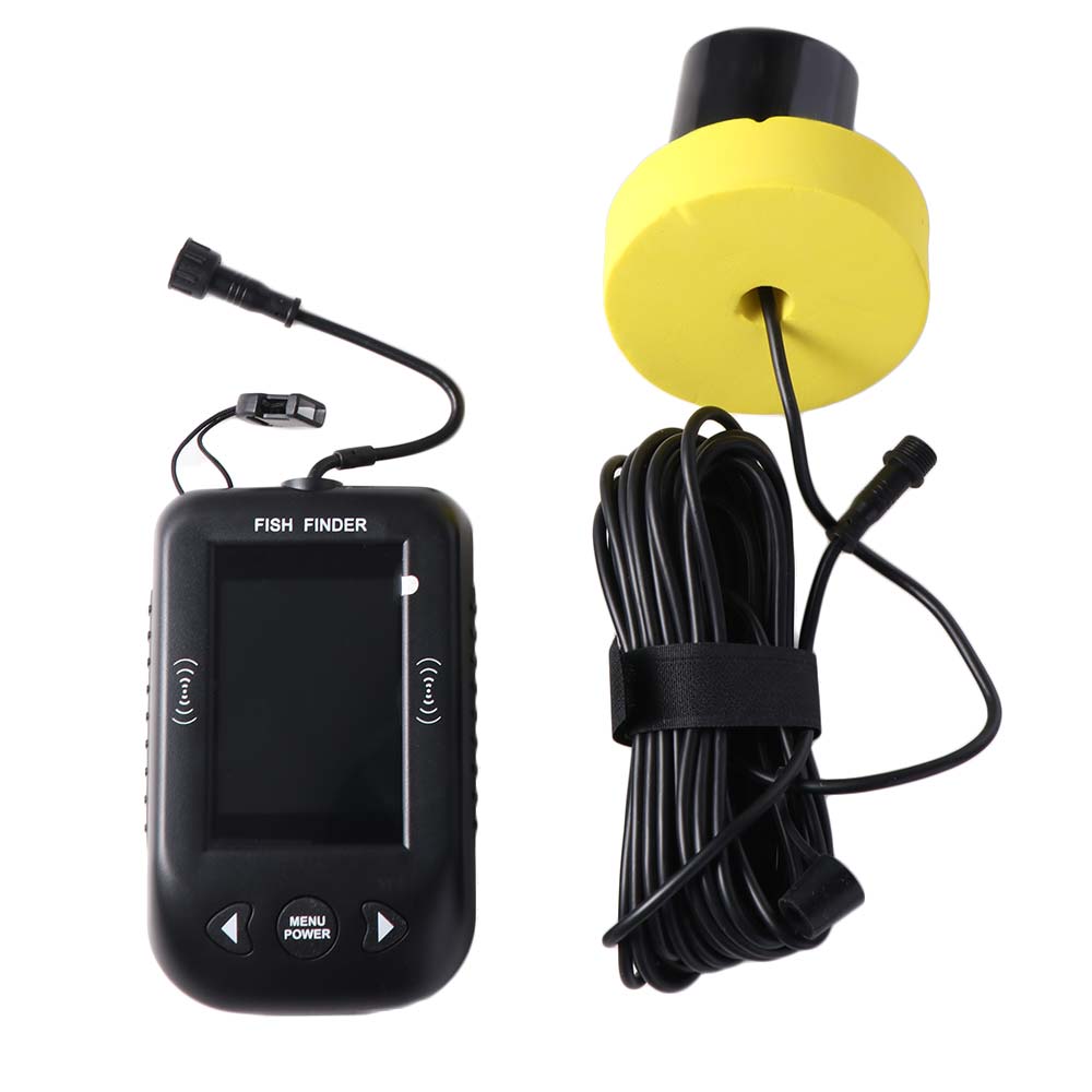 LCD Display Portable Sonar Finders 100M Depth Sonar Fish Finder XF03 Fish Finders  Sea Fishing