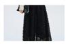 Elegant Women's French Mesh Layered Lace Skirt - New Spring Arrival, Mid-length with Wide Hem and Slimming Fluffy Design
