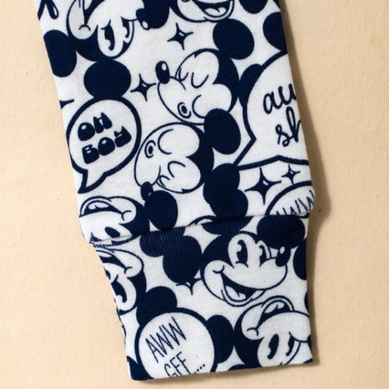 Daiso Disney Mickey Mouse Kids Underwear Top Blue M