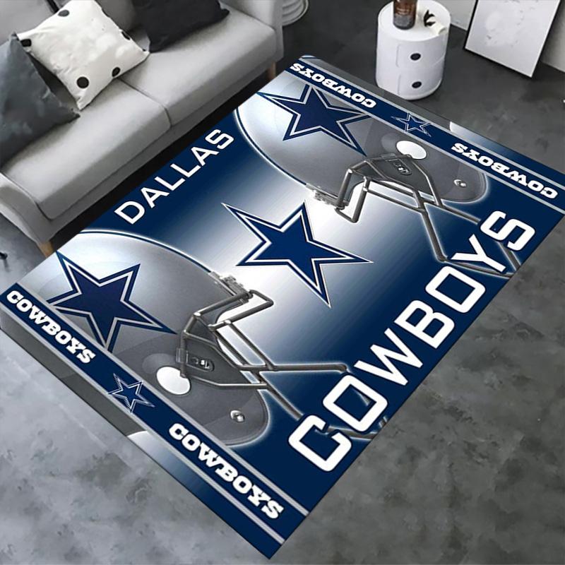 Dallas Cowboys Carpet Rug for Living Room Bedroom Home Sofa Decoration,Kids Play Non-slip Floor Mat