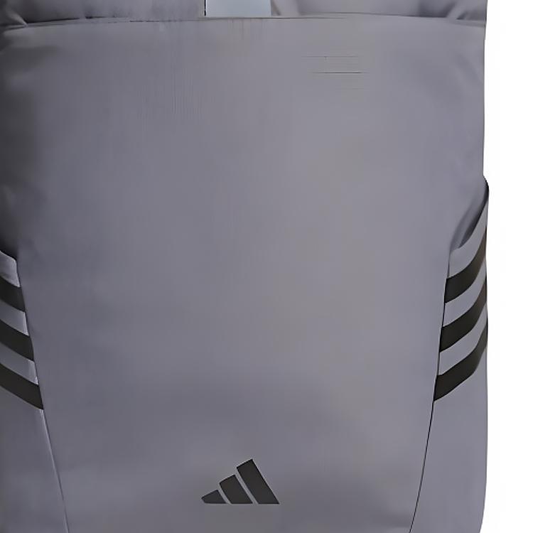 Adidas Polyester Backpack Medium Size Unisex Gray Adidas JY4767-NS