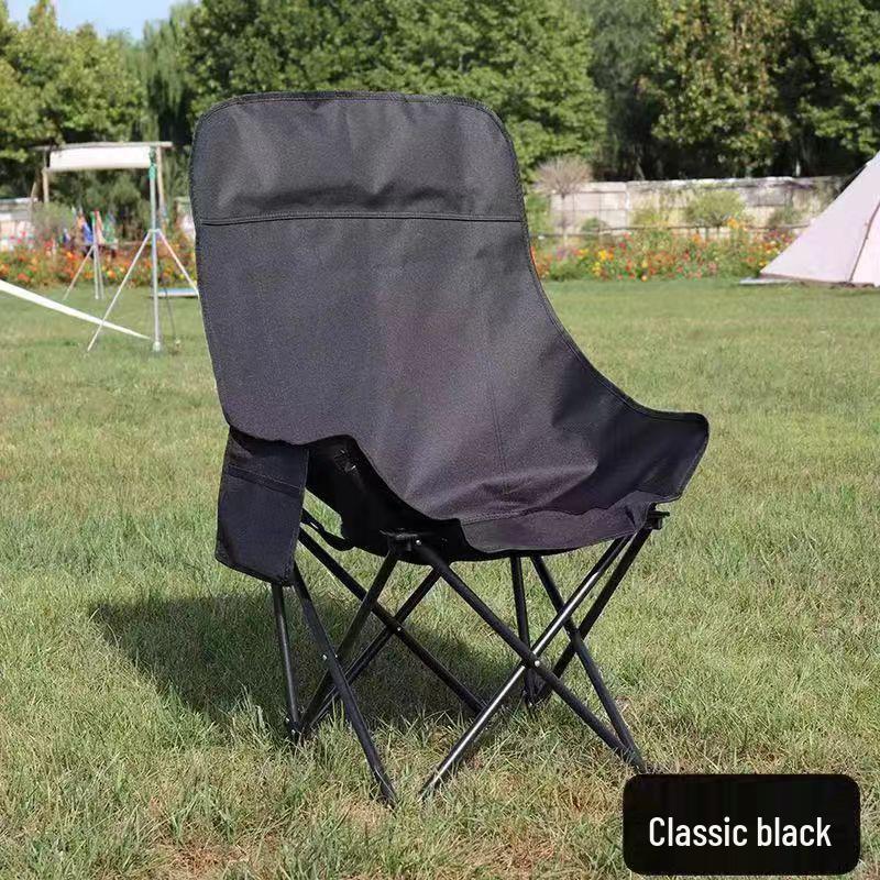 GA Camping Gear High Back Folding Beach & Fishing Chair