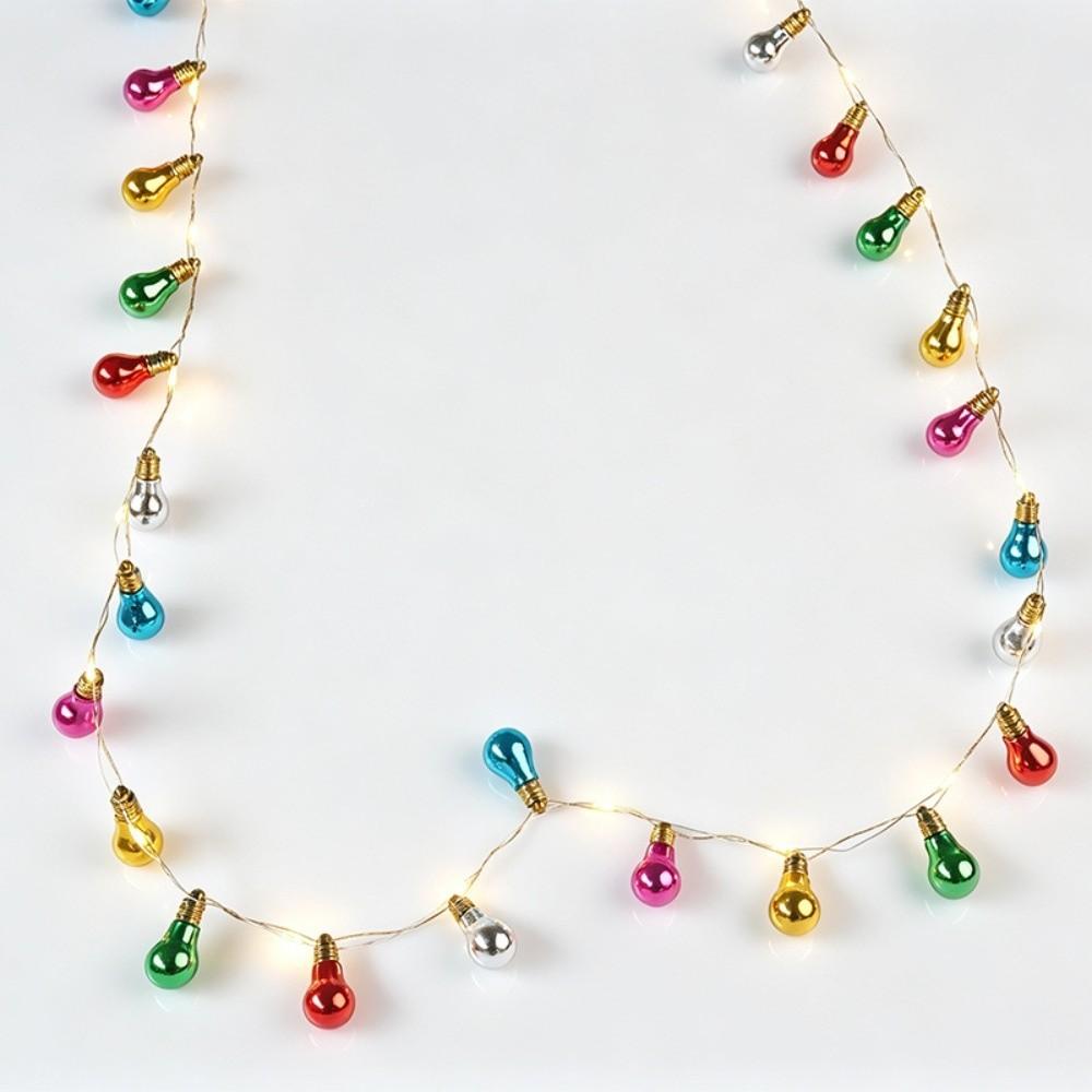 1m / 3.28ft Dollhouse String Lights Colorful Mini Christmas Tree Lights String Scene Ornament