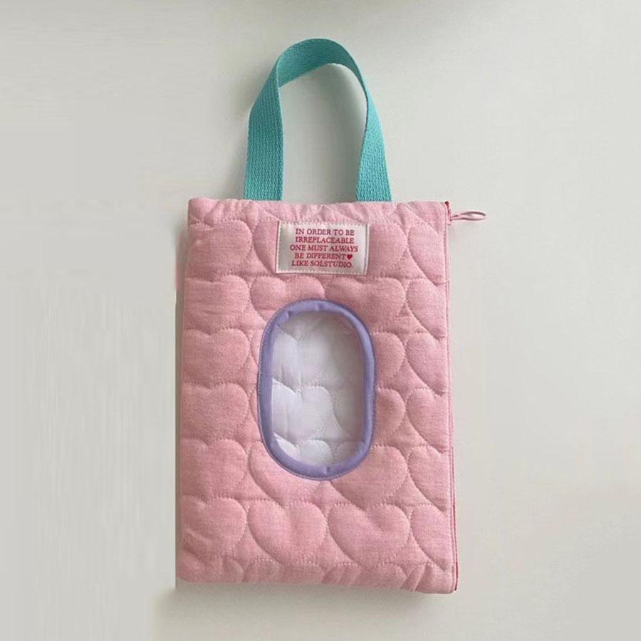 Tecknad Djur Flip Omslag Papperslåda Våtservettfodral Bil Hängväska Pappershållare Förvaring Avtagbar Servettförvaring Hänglåda