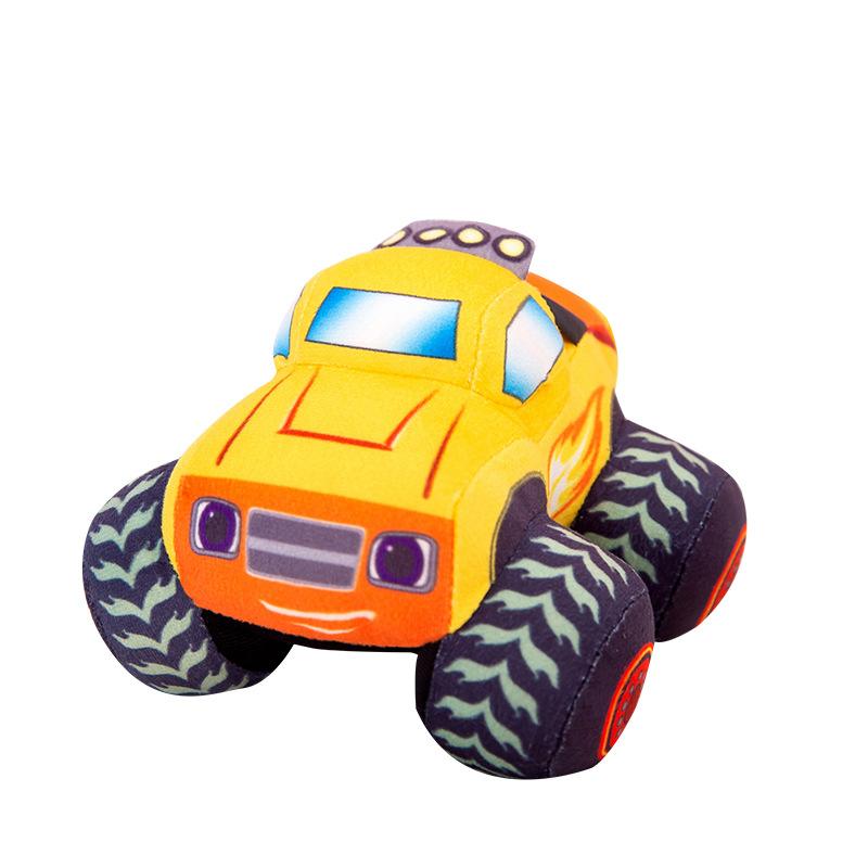New Cartoon Fabric Art Car Plush Toy Boys Birthday Gift boys Cute Doll Children's Day Gifts