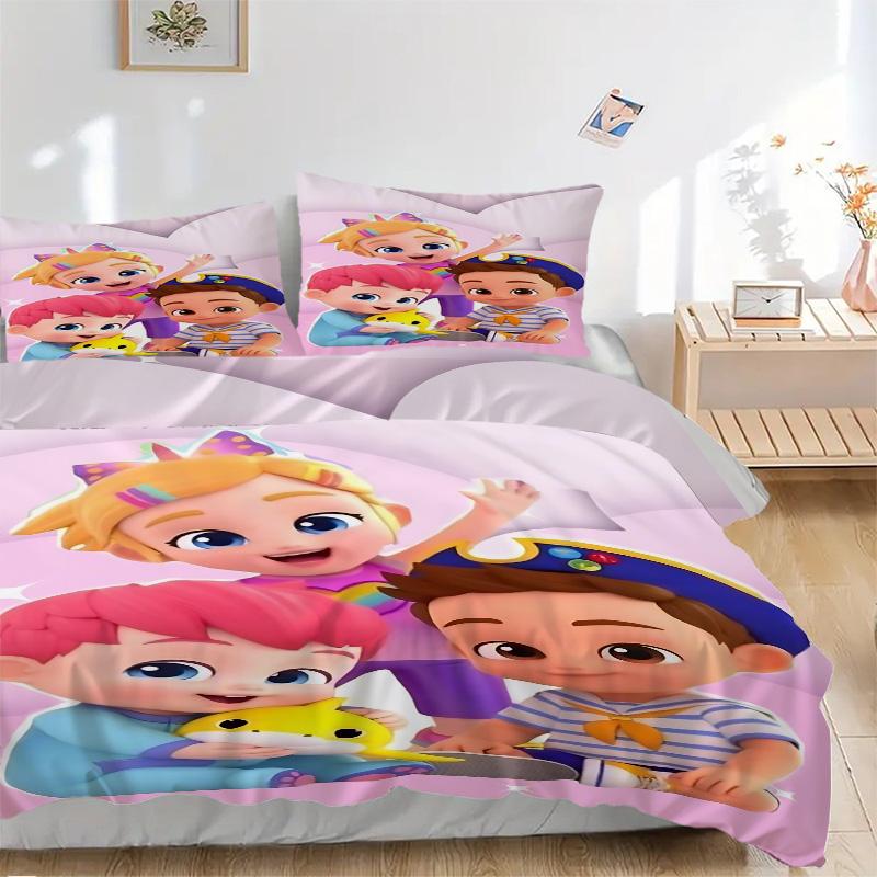 Friendship Adventure Together Print 3Pcs Bedding Setduvet Cover With 2 Bedropillowcase Home Birthday Gift