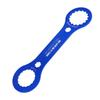 Bicycle Bottom Bracket Wrench Tool Aluminum Alloy Bike Integrated Hollow BB Wrench for Mountain Road Bike