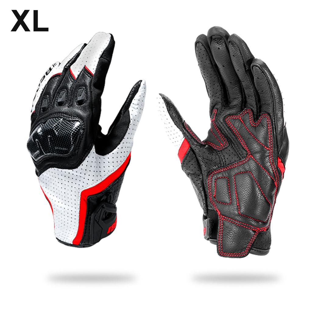 BSDDP Motorcycle Gloves for Men Women Touchscreen Motocross Dirt Bike Riding Gloves All Finger with
