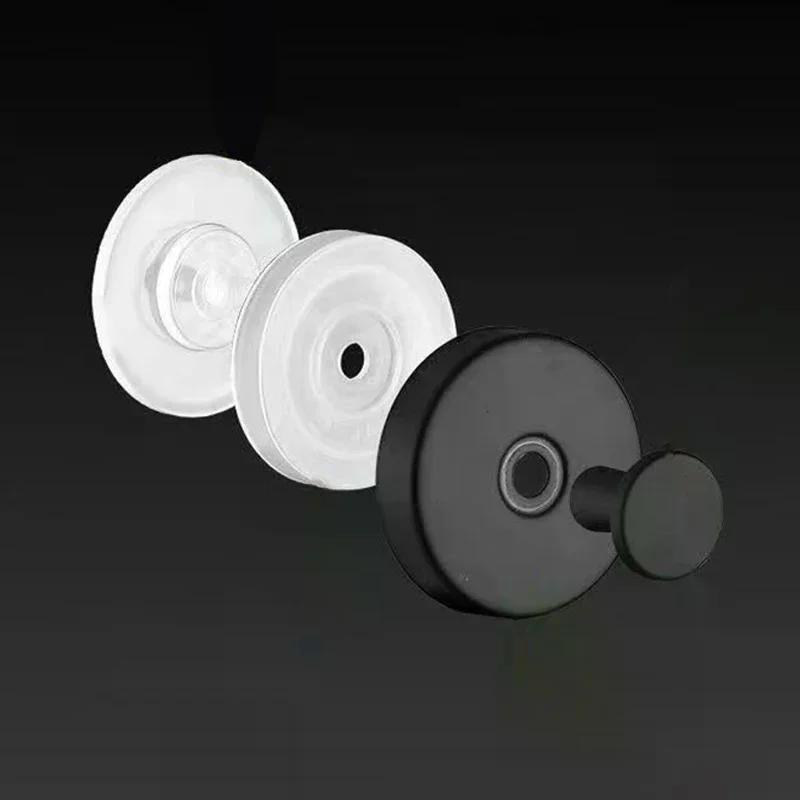 Stainless steel suction cup hook, shower bathroom hanging towel hook, used for glass shower doors, ceramic tiles, mirrors