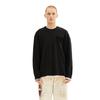 Calvin Klein Cotton Crew Neck Long Sleeve T-Shirt Men Tops Space-Black J324494