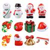 Micro Landscape Resin Crafts Sale Christmas Elk Hat Cute Animal Folk Crafts Small Gifts