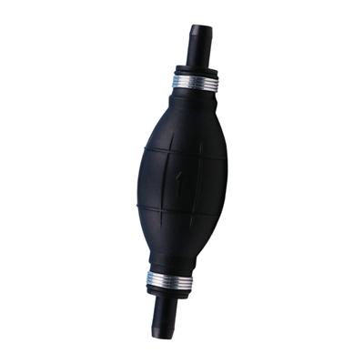 Hand Operated Fuel Pump with Anti Slip Rubber Bulb Quick Siphoning Manual Fuel Transfer Pump for Gas Fuels Oil Water