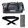 Fully Waterproof 66L Rear Bag for Waterproof and IPX7 Reflective Ideal for Outdoor and Motorcycle Touring Motorcycles, Water-Repellent, 4-Way Travel,