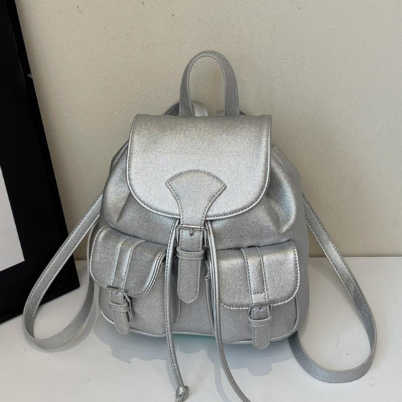 

Оптовая продажа нового продукта Корейская версия повседневный многокарманный портативный маленький рюкзак женский универсальный для поездок на работу большой вместимости модный ПУ рюкзак