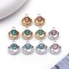 Iridescent Ocean Pig Pendant Sticker for DIY Jewelry: Earring, Necklace, Bracelet, Keychain