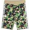 X Bape Fb Camouflage Streifen Shorts KB2206