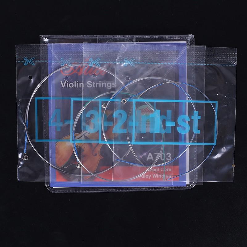 Genuine Alice A703 Violin String Set: Full Set for 1/2/3/4 Strings, Violin Accessories