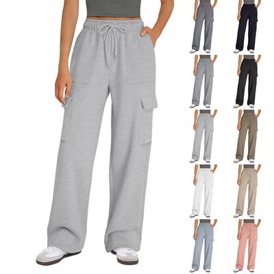 Women's Workwear Sweatpants Casual Loose Fleece High Waist Jogger Pants Ladies Sweatpants Casual Pants Yoga Pants Homewear