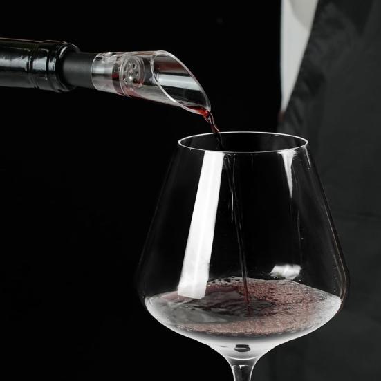 4Stk/Set Flaschenöffner 4-in-1 Luftpumpe Drucköffner Folienschneider Aufblasbarer Ausgießer Vakuumverschluss Weinzubehör