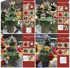 Large Christmas Tree Figurine Dolls - Plush Holiday Decorations for Mall Displays