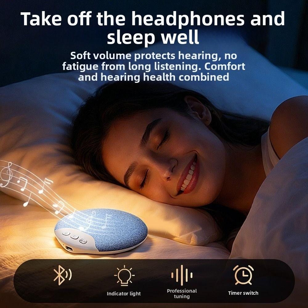 Bluetooth 5.4 White Noise Machine Sleep Aid Wireless Sleeping Speaker Deep Sleep Use
