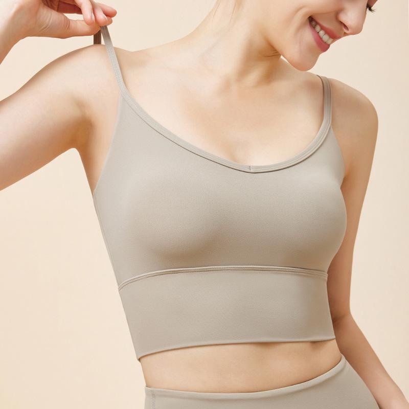 

Женский ударопрочный спортивный бюстгальтер с собранной спинкой для йоги и бега Extra Large