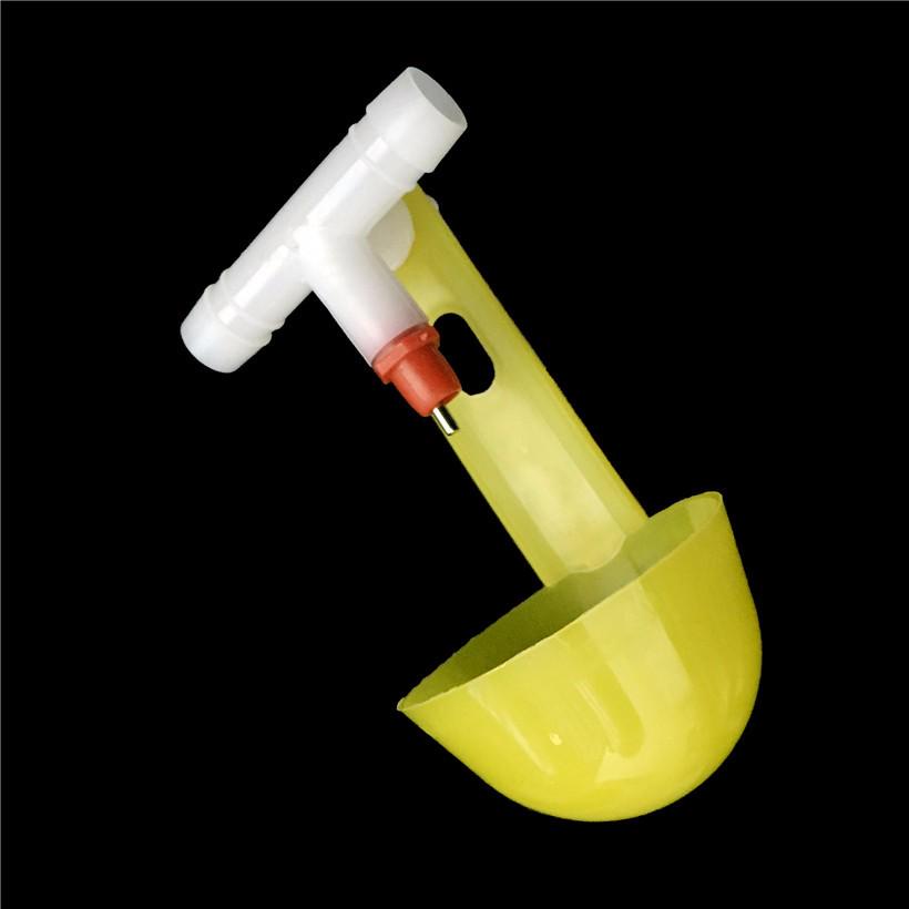 5 Sets Chicken Water Bowl Hanging Bird Drinking Cup Steel Columns Drinking 360 Degree Chicken Tools
