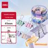 Deli Colored Long Tail Paper Clips