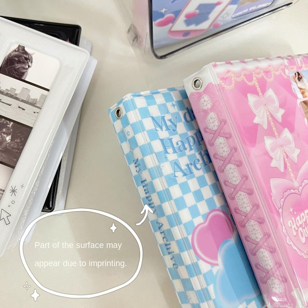 Pohlednicový blok Album na fotokarty PVC Album na sbírání idolových karet INS Album na karty Kancelářské potřeby Dárek