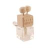 Car Fragrance Empty Glass Bottle Clip Cute Car Air Freshener Bottle Perfume Clip Air Vent Outlet Aromatherapy Auto Accessories