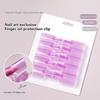 10 Pcs/Set Nail Polish Protector Clips & Separators Manicure Tools Set Anti-Smudge Finger Guards For Nail Care Drying & Painting