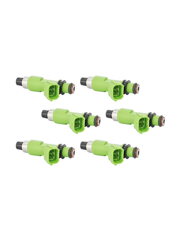 6Pcs Fuel Injector For Subaru Legacy 2010-19 Tribeca 2008-2014 16611-AA740