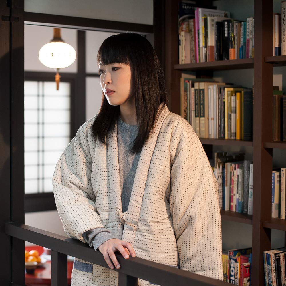 Tayutaf Made in One Size Fits Chanchanko Polka x Women's Hanten, Japan, Kurume, Cute, Women's Tsumugi, All, Rokka/ROCCA (Natural Dots, Off-White