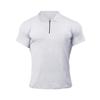 New Arrival Fitness Polo T-Shirt Men Zip Cotton Polo Tees Fashion Brand Short Sleeve Gym Bodybuilding Clothing Softr Comfortable Polo Shirt