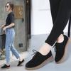 Spring 2020 Casual Ladies' Leather Shoes: British Style for Mothers