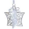 Lightweight Acrylic Christmas Tree Ornament Hanging Decoration Clear Transparent Material with Multicolor Visual Effects