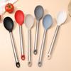 Leak Proof Silicone Serving Spoon Feature Full Seal Design for Spill Proof Transfer of Soups Sauces and More In Kitchen