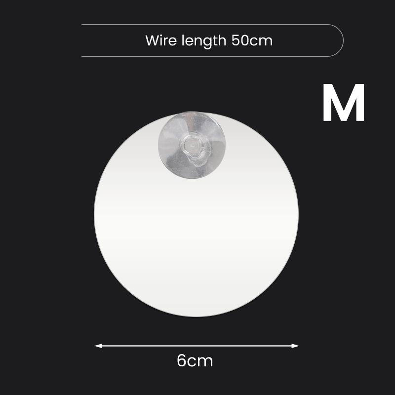 Aquarium Acrylic Betta Training Mirror Fish Tank Floating Mirror for Fish Betta Flowerhorn Cichlid Training Fish Tank Ornaments