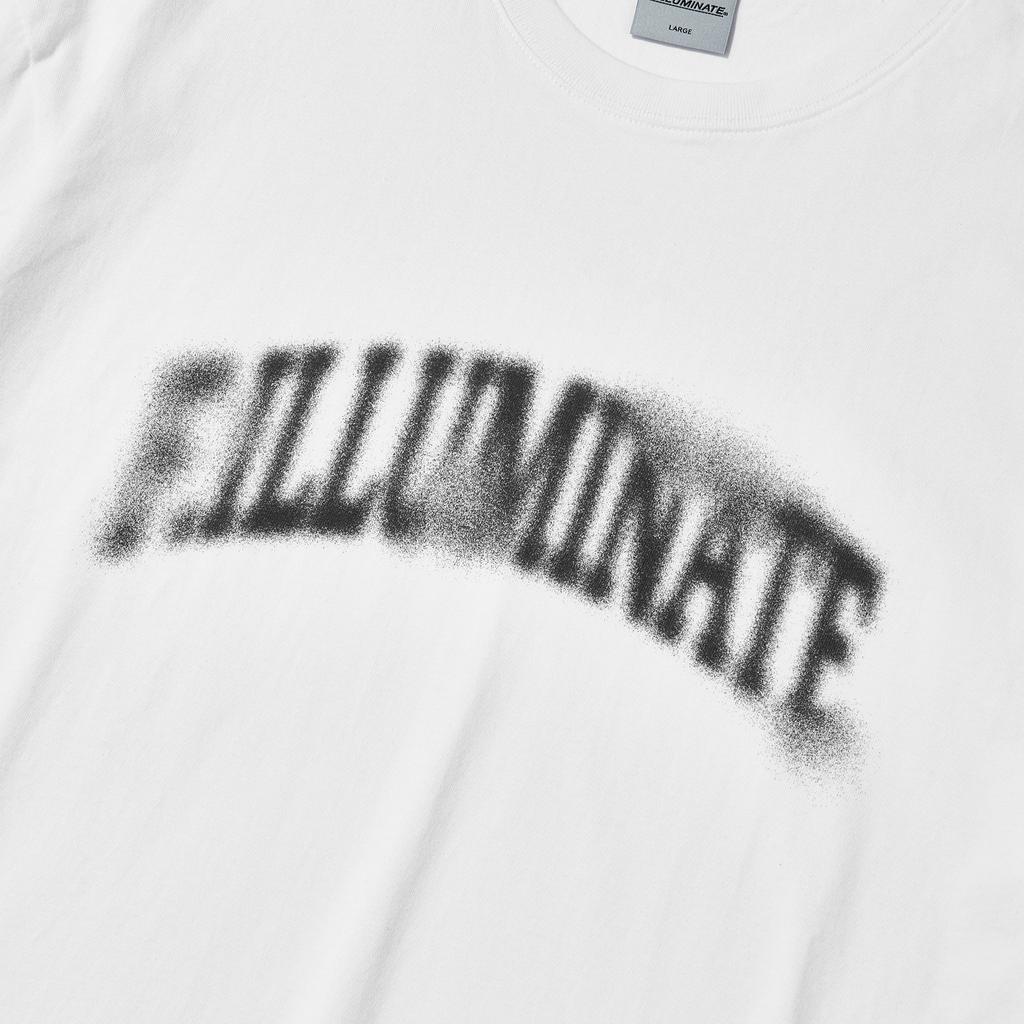 FILLUMINATE Dtp Arch Blur Round T-Shirt - White