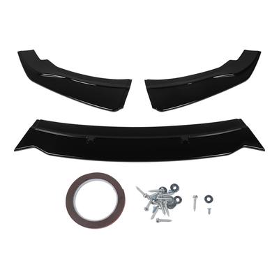 3 BUC Buza Spoiler Splitter Buza Bară Față Mașină pentru Seria 2 F22 F23 2014 până în 2021 Lucios