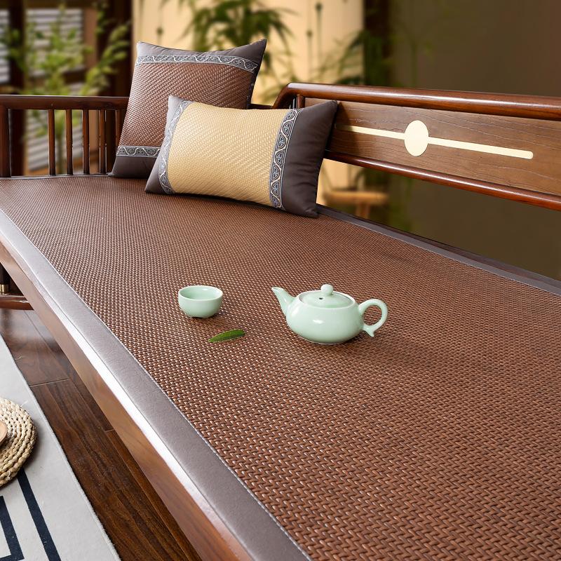 

Ротанговый коврик Подушка для дивана Летний прохладный коврик Подушка Нескользящий чехол для дивана Новый летний коврик 70*70cm